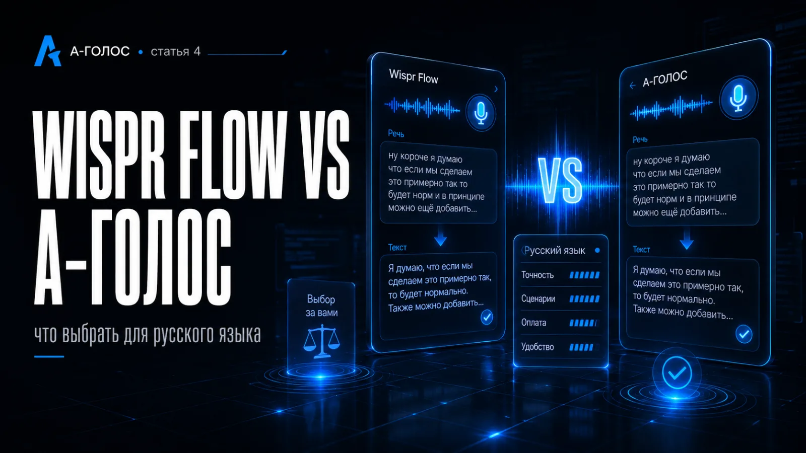 Wispr Flow vs А-ГОЛОС: что выбрать для русского языка